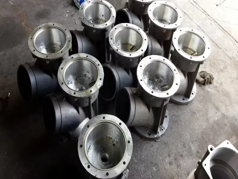 Rubber material and molded rubber components used in industrial applications