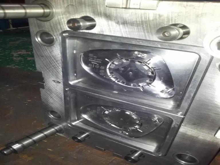 Industrial mold cooling system with air and water temperature control during continuous production