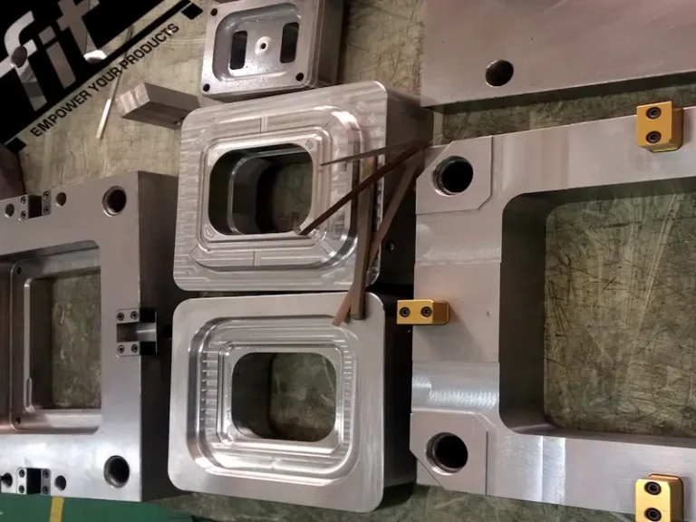 Material shrinkage affecting dimensional accuracy of injection molded plastic parts