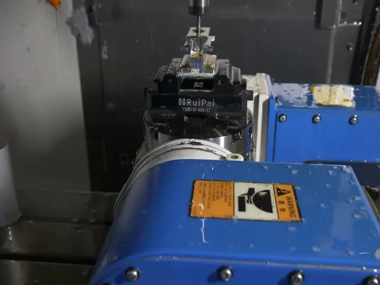 Precision die casting mold components after nitriding and surface treatment for improved wear resistance