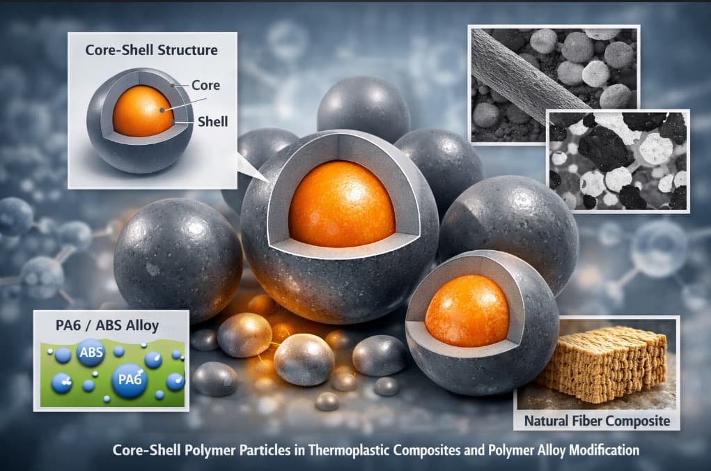 Core Shell Polyester Core-Shell Polymer Particles in Thermoplastic Composites and Polymer ...
