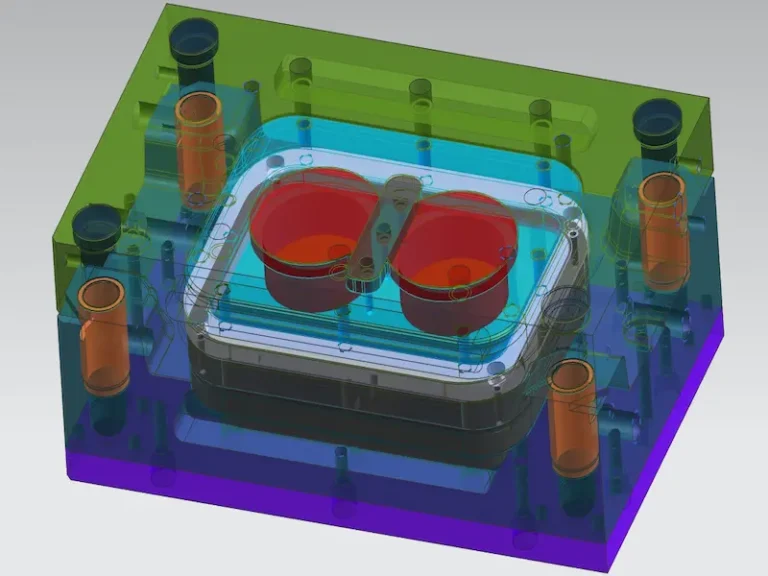 LOM rapid prototyping process using laminated sheet material bonding and laser cutting for layered part production