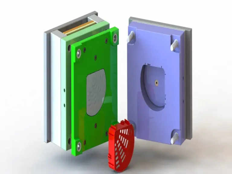 SLA rapid prototyping advantages and disadvantages showing high precision resin parts and support structure requirements