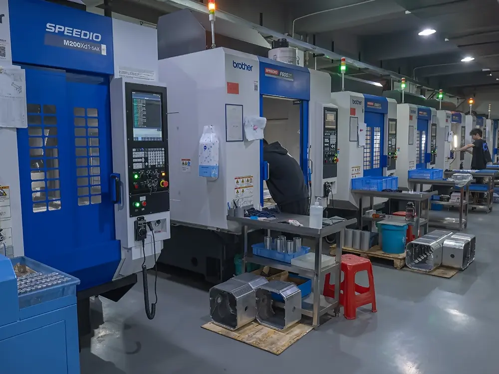 CNC machining equipment for injection mold core and cavity manufacturing