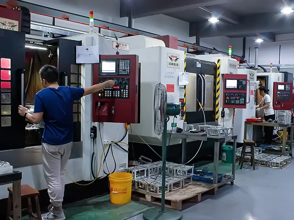 CNC machining equipment for injection mold core and cavity manufacturing