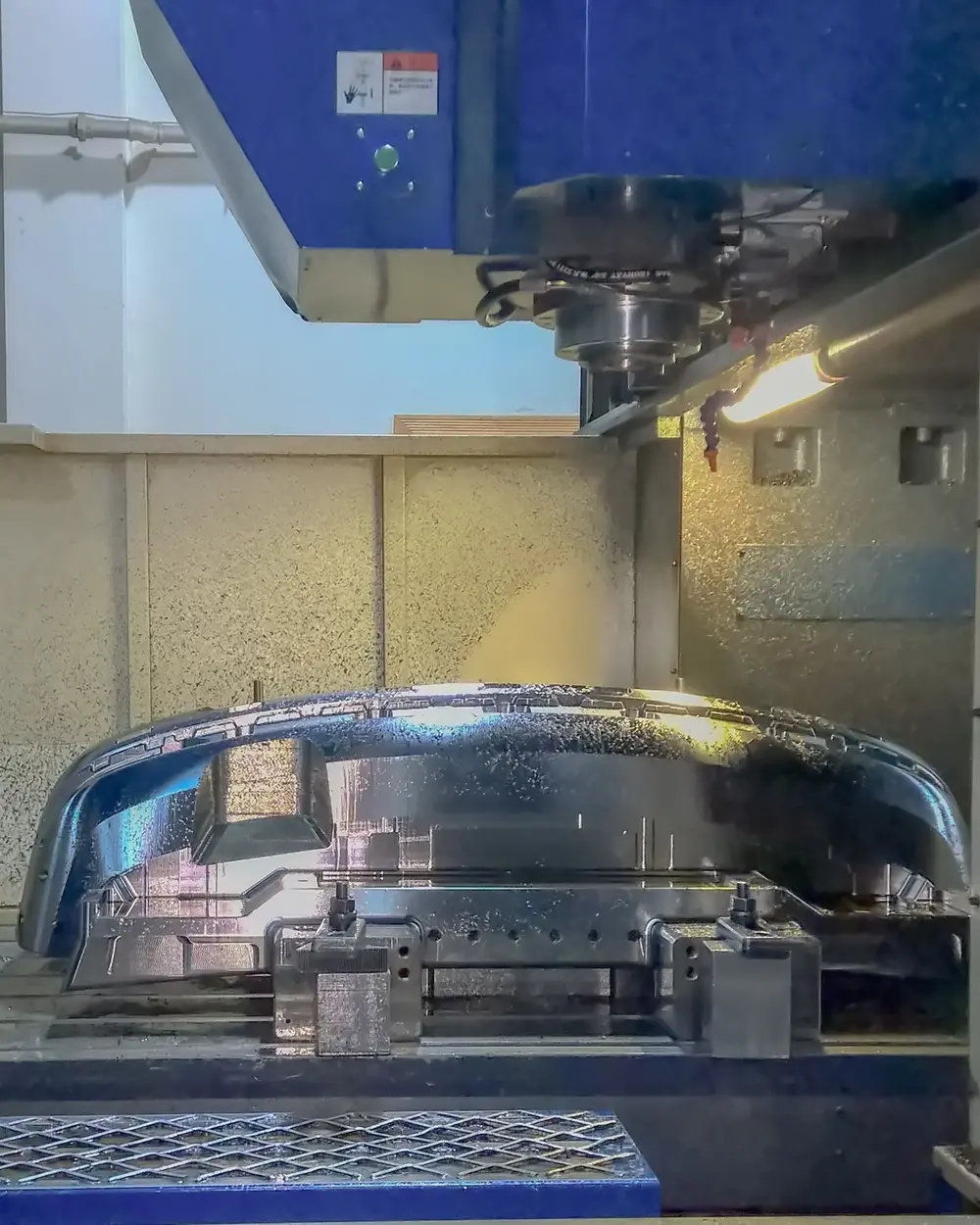 CNC machining equipment for mold components, mold cores, cavities, and tooling support