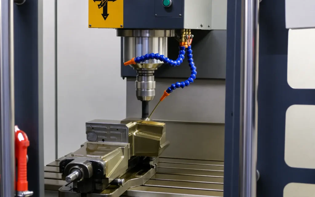 CNC machining of mold steel for plastic injection mold making