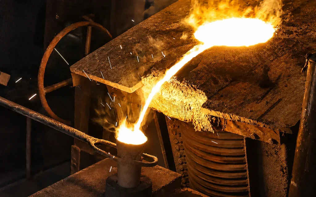 Lost-wax investment casting process for stainless steel and copper alloy precision components